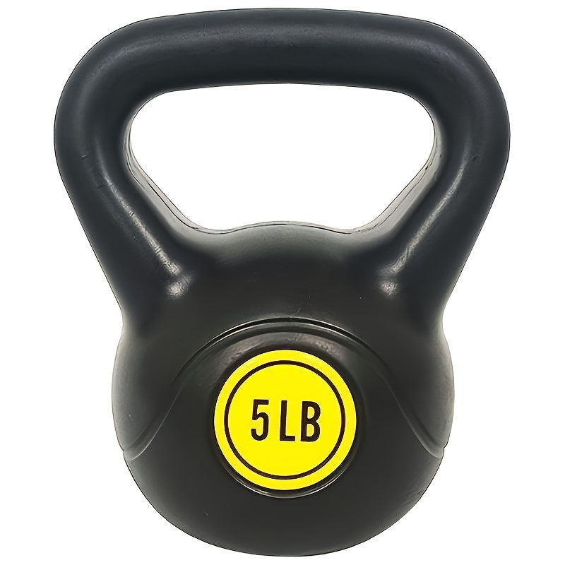 4pcs Kettlebell Set | Wide Grip Weights 5lb 10lb 15lb 20lb