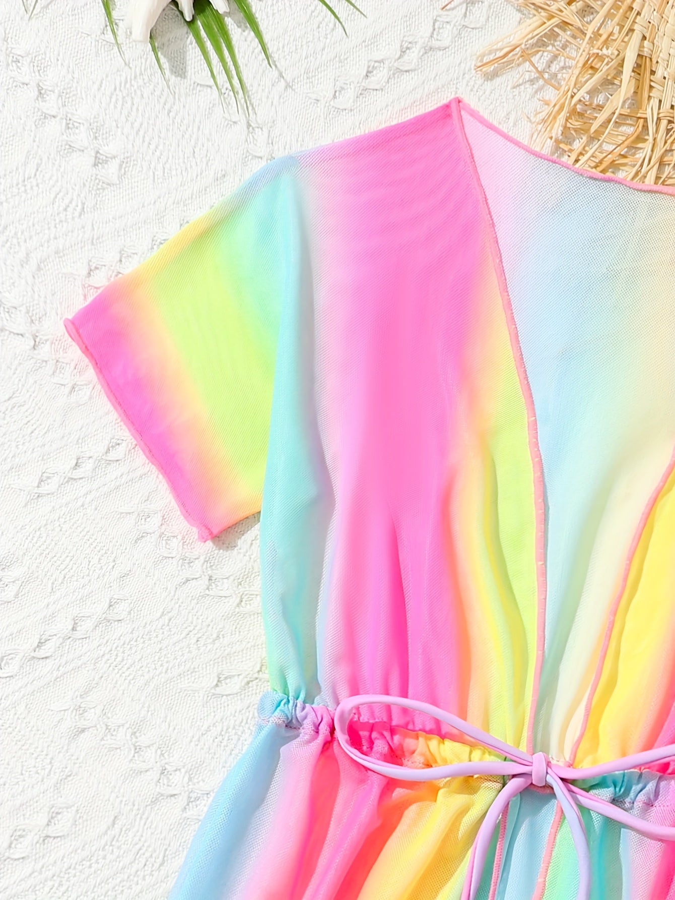 Bathing Suits For Girls 3pcs Colorful Outfit Bikini Set