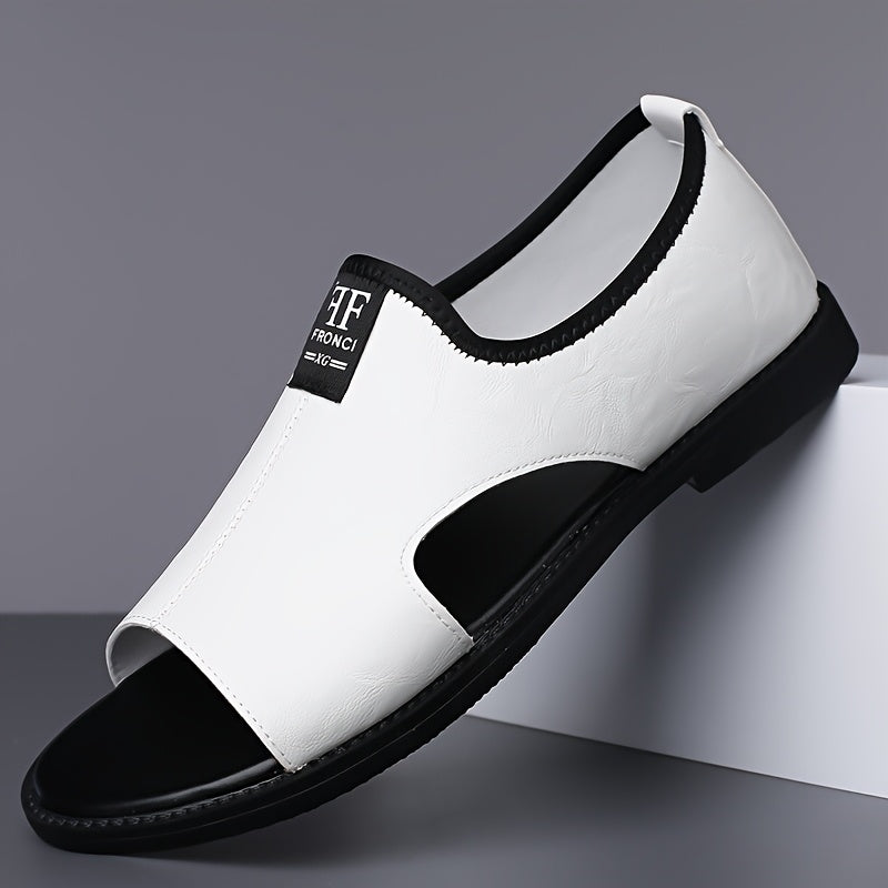 Men's Summer Beach Sandals Roman Shoes Anti Skid Breathable Soft Sole Three Colors