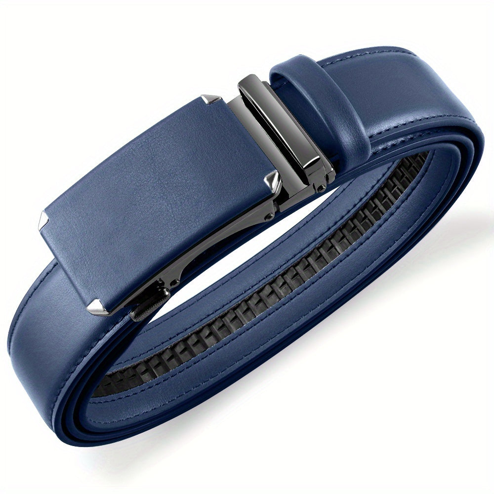 2pcs DOOPAI Men's Genuine Leather Belt with Automatic Buckle