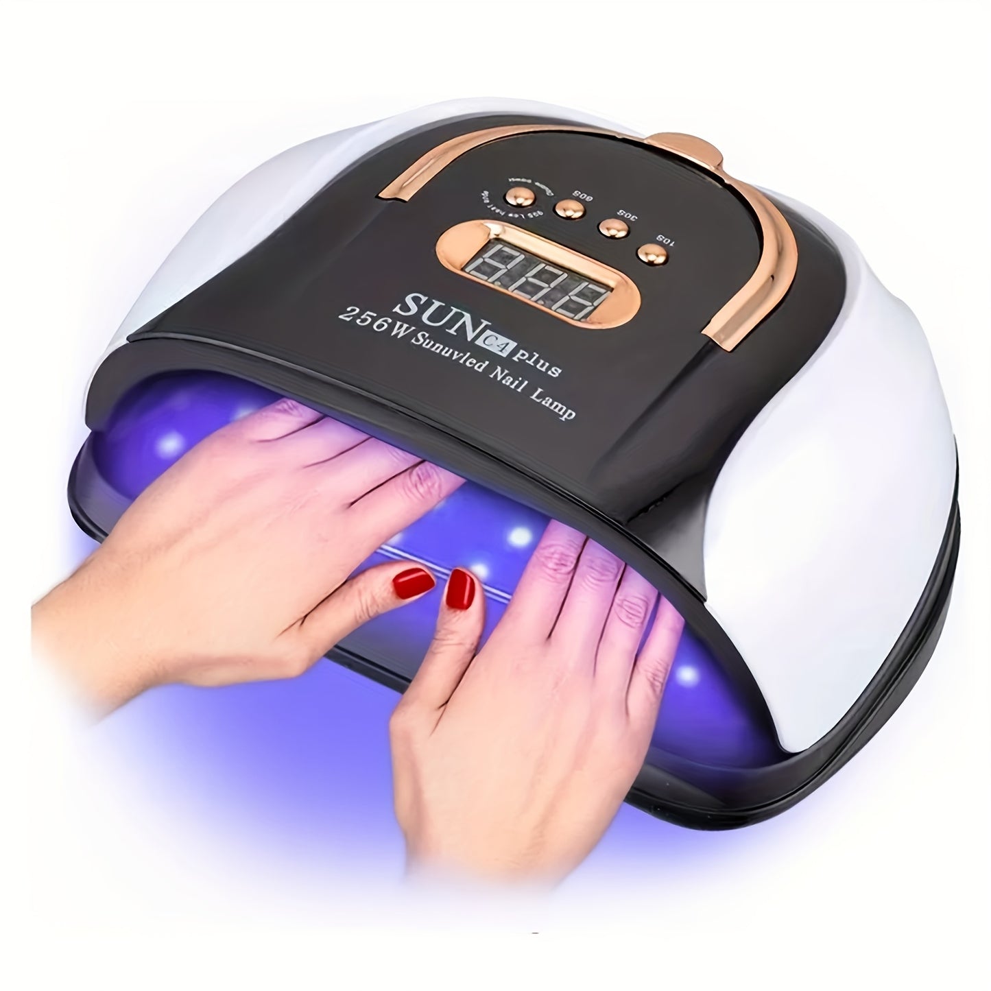 High Power Nail Curing Light 256W with Auto-Sensing Features