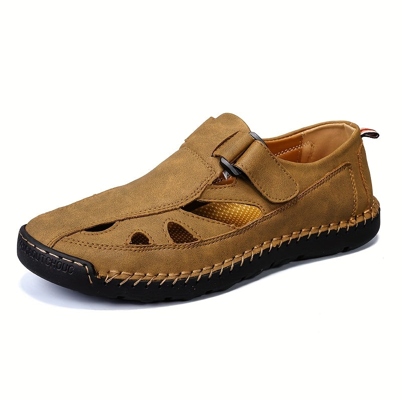 Mens Outdoor Slip On Casual Sandals Beach Shoes Fisherman Shoes