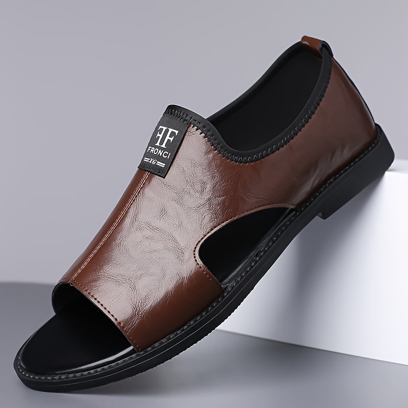 Men's Summer Beach Sandals Roman Shoes Anti Skid Breathable Soft Sole Three Colors