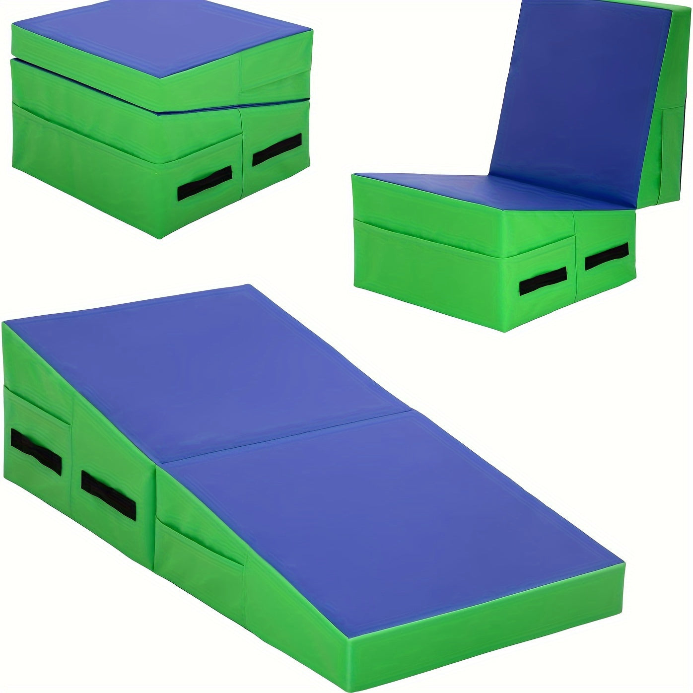 Folding Exercise Mat Incline Tumbling Mats for Home Gym