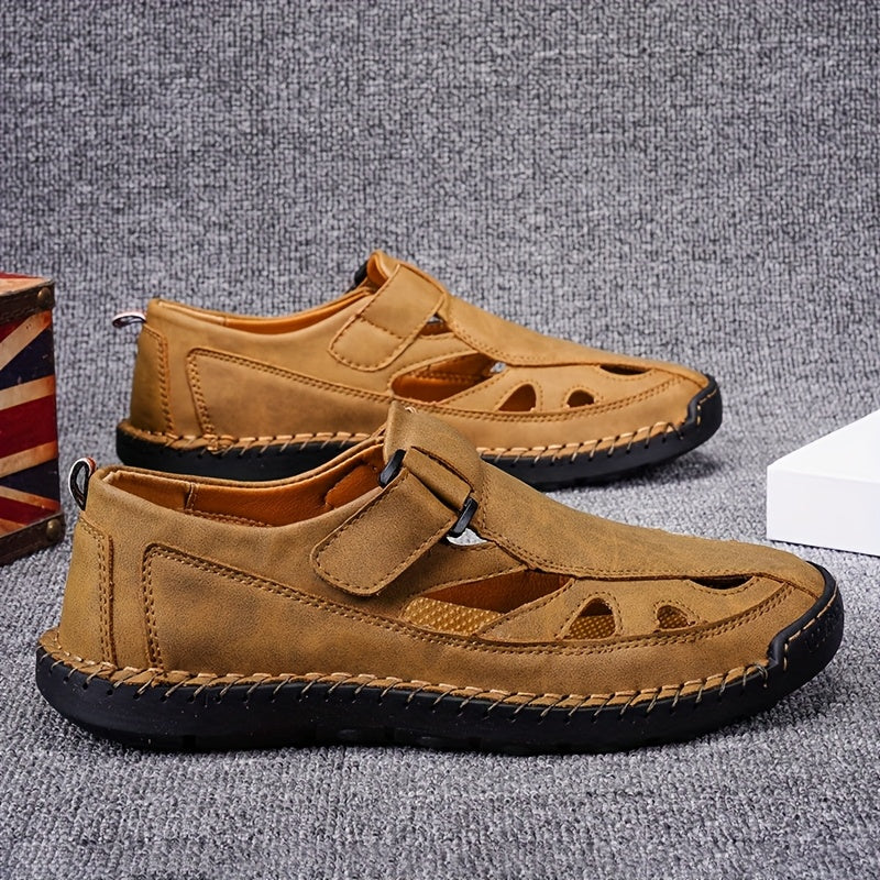 Mens Outdoor Slip On Casual Sandals Beach Shoes Fisherman Shoes