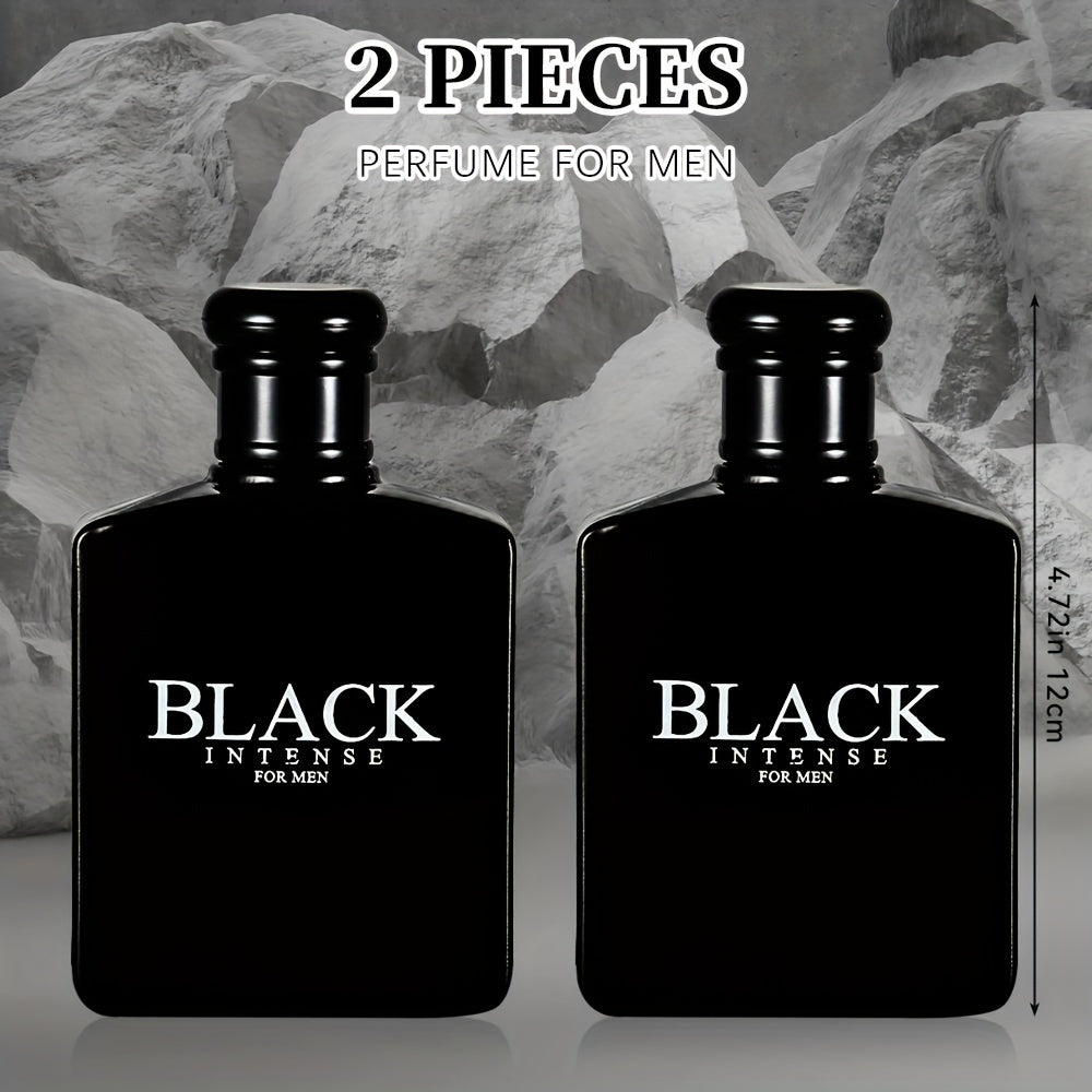Long Lasting Perfume 2pcs Men's Eau De Toilette Spray 3.4oz