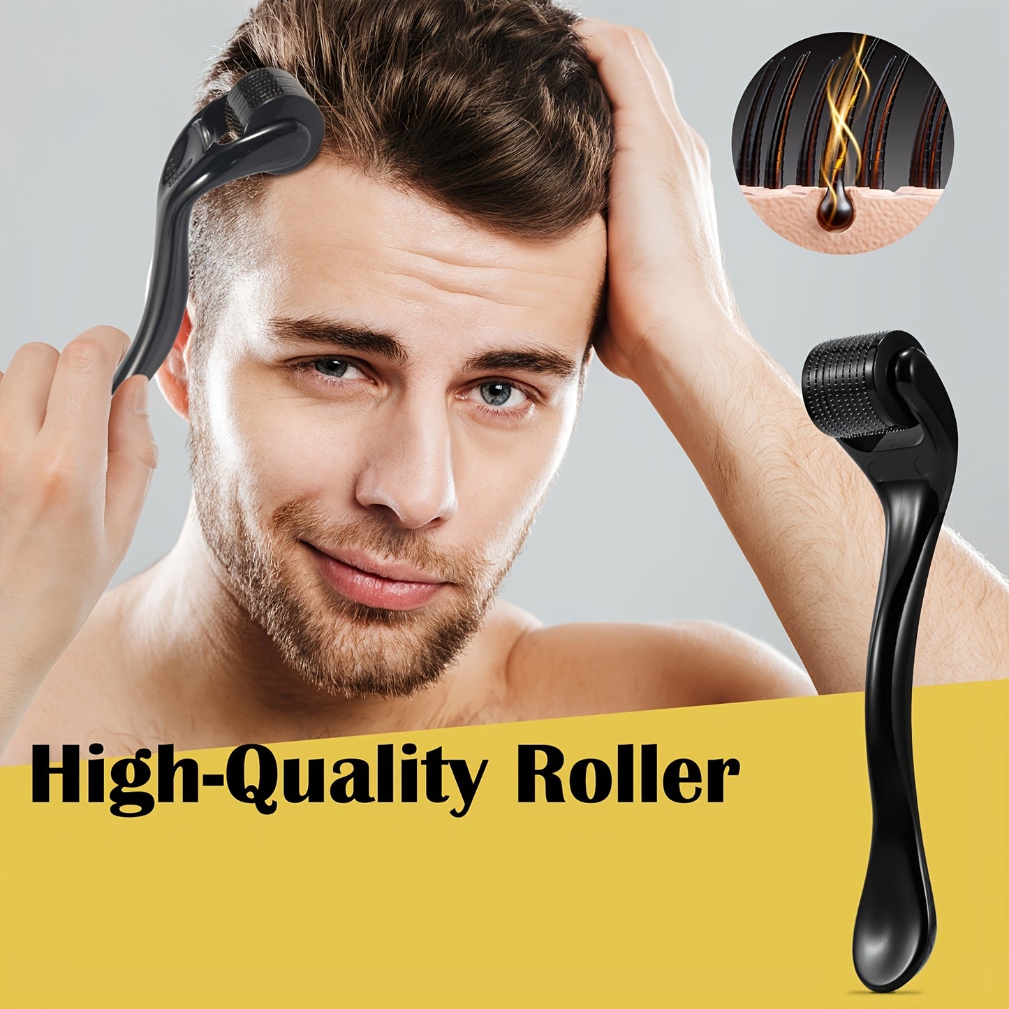 60ml Hair Beard Nutrition Gift Scalp Essence Set for Men
