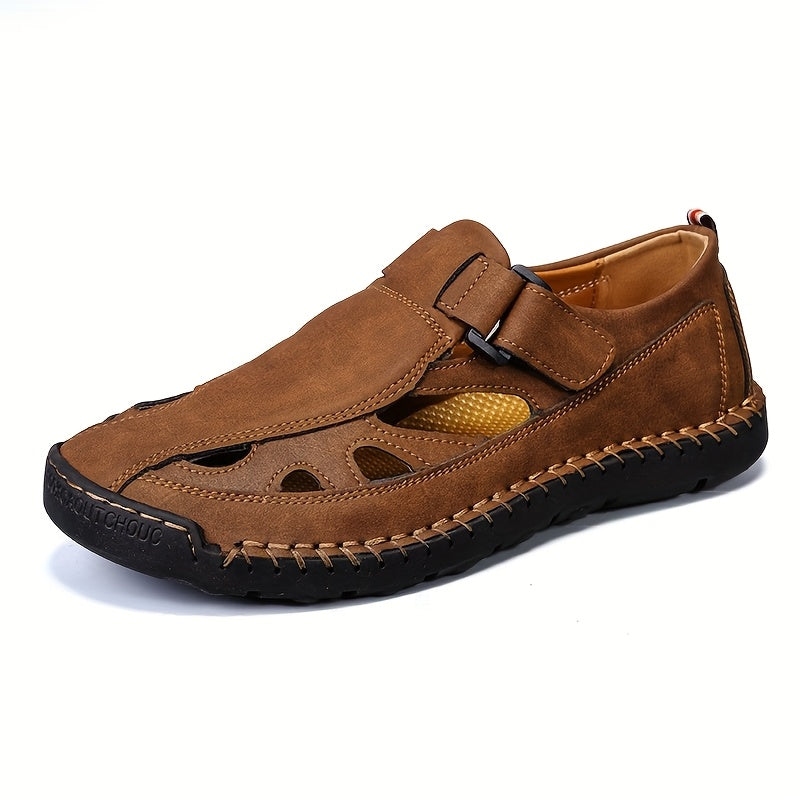 Mens Outdoor Slip On Casual Sandals Beach Shoes Fisherman Shoes