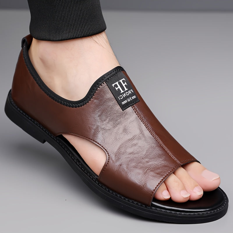 Men's Summer Beach Sandals Roman Shoes Anti Skid Breathable Soft Sole Three Colors