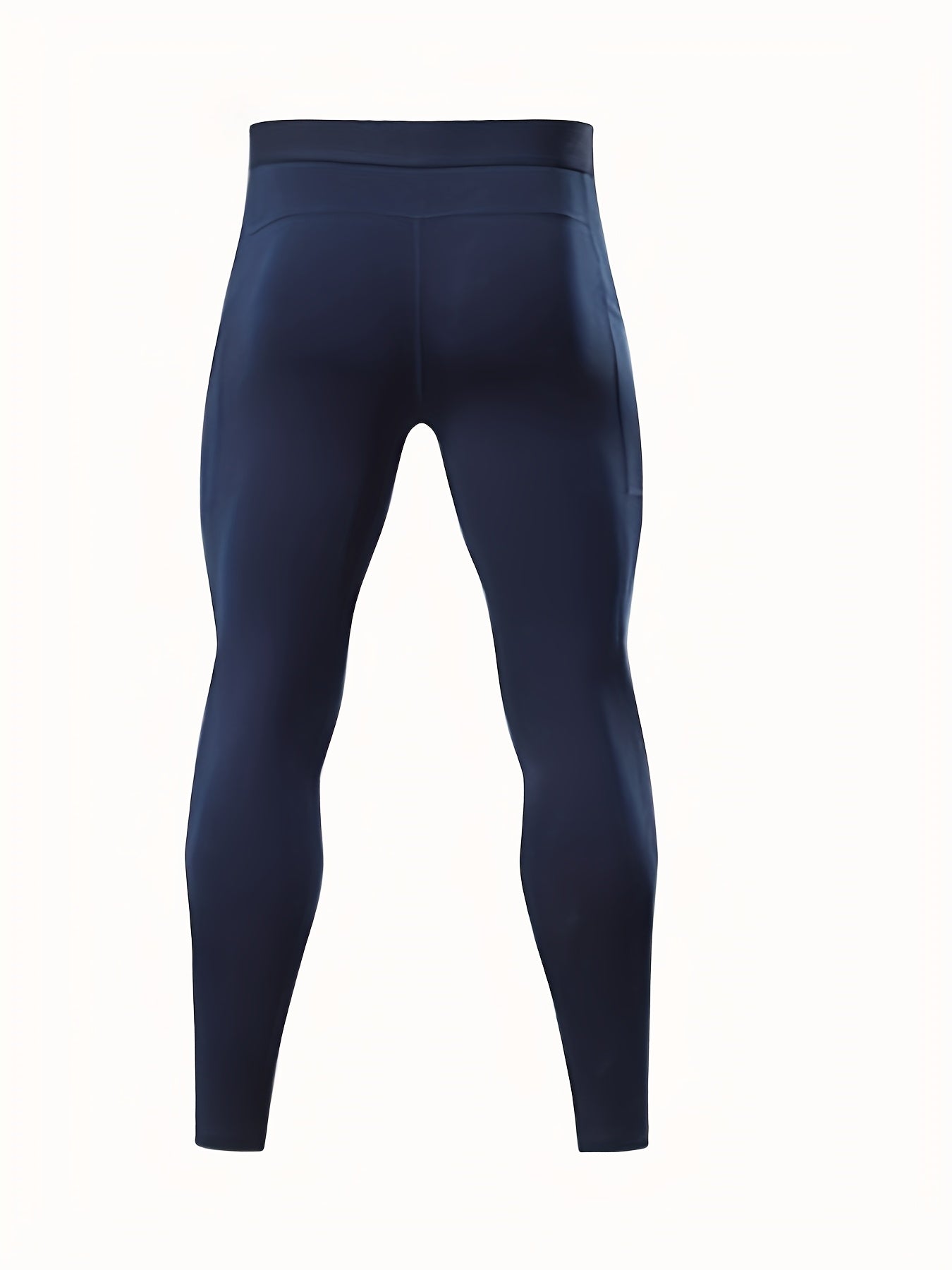 Tight Sports Pants Men Quick Drying Breathable Fitness Pants With Side Pockets