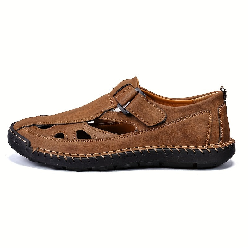 Mens Outdoor Slip On Casual Sandals Beach Shoes Fisherman Shoes