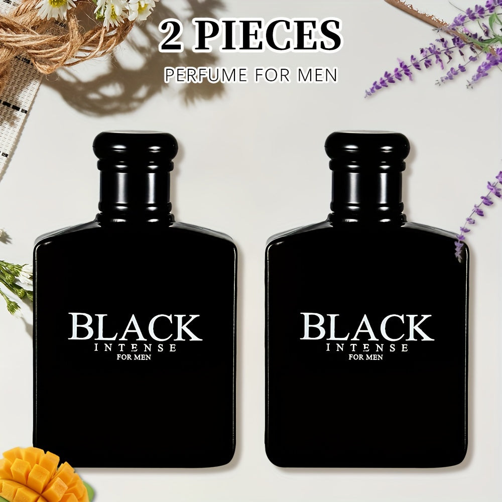 Long Lasting Perfume 2pcs Men's Eau De Toilette Spray 3.4oz
