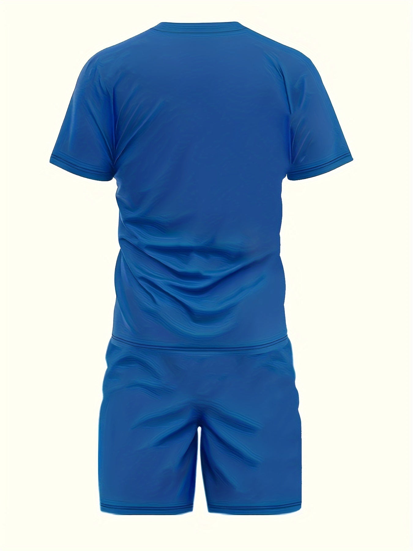 Summer Graphic Print Set 2-Piece Casual Men's Outfit