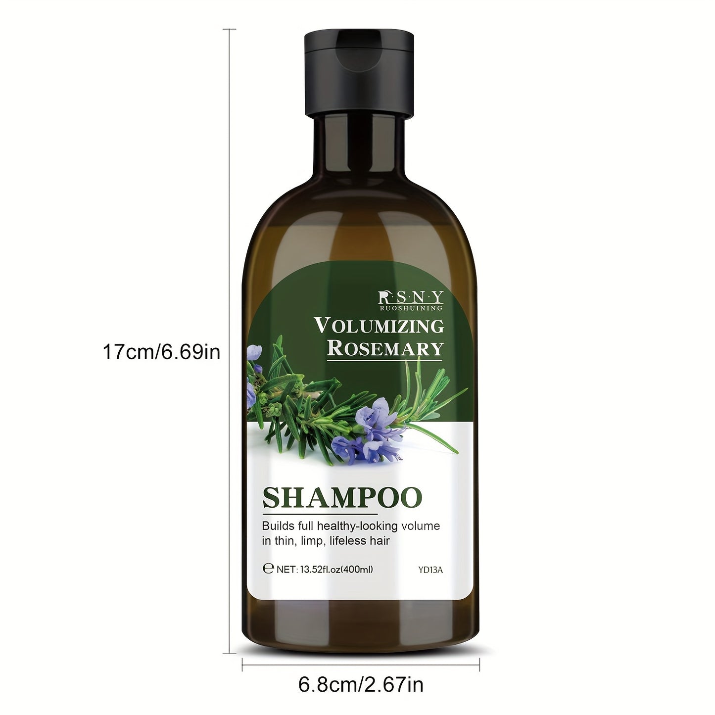 13.53oz Rosemary Volumizing Women's Shampoo Moisturizing