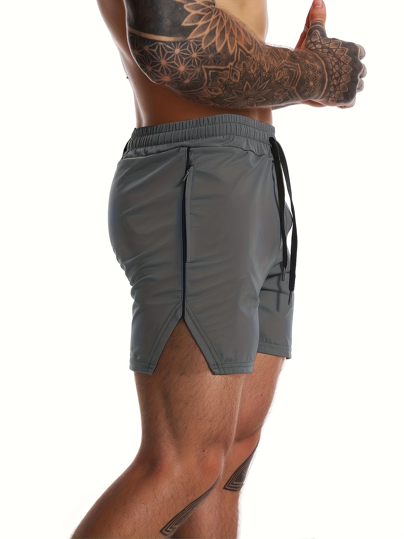 2 Pack Men's Gym Workout Shorts Quick Dry Lightweight Athletic