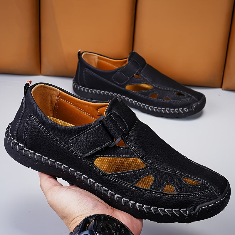 Mens Outdoor Slip On Casual Sandals Beach Shoes Fisherman Shoes
