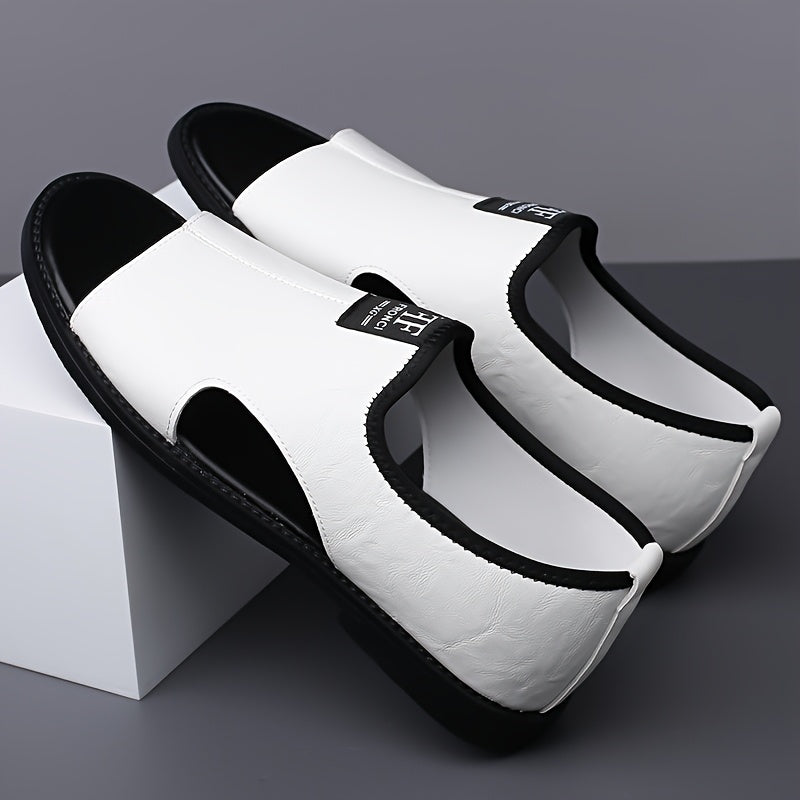 Men's Summer Beach Sandals Roman Shoes Anti Skid Breathable Soft Sole Three Colors