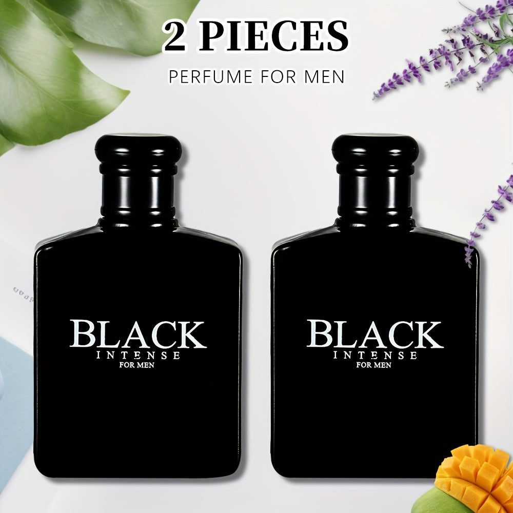 Long Lasting Perfume 2pcs Men's Eau De Toilette Spray 3.4oz