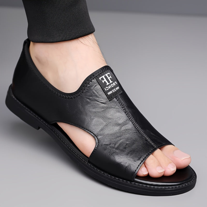 Men's Summer Beach Sandals Roman Shoes Anti Skid Breathable Soft Sole Three Colors