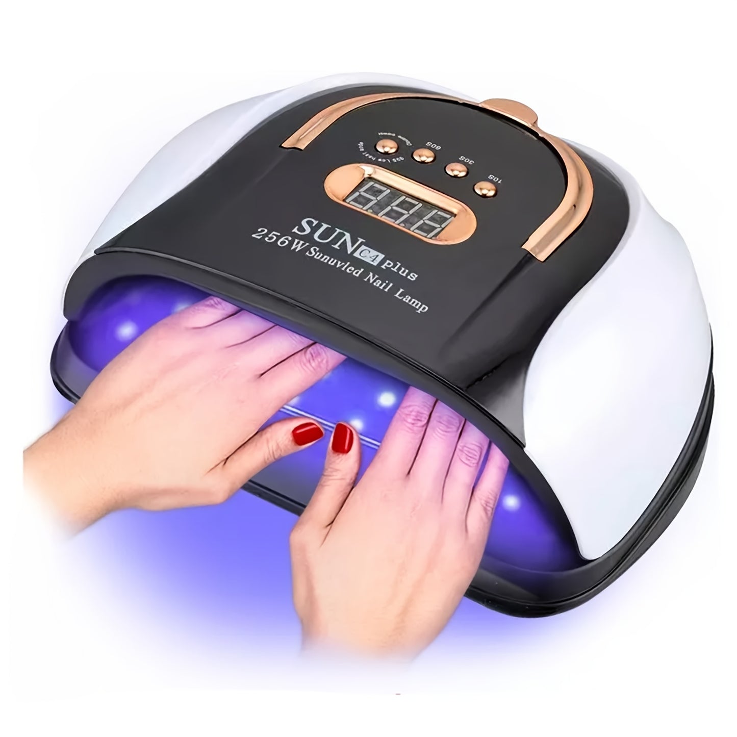 High Power Nail Curing Light 256W with Auto-Sensing Features