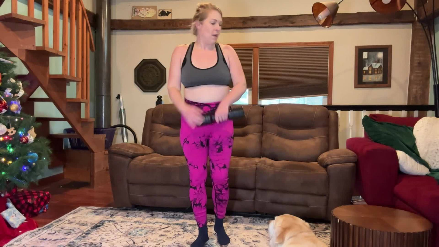 Wellness And Beauty Emporium Seamless Tie Dye Yoga Pants