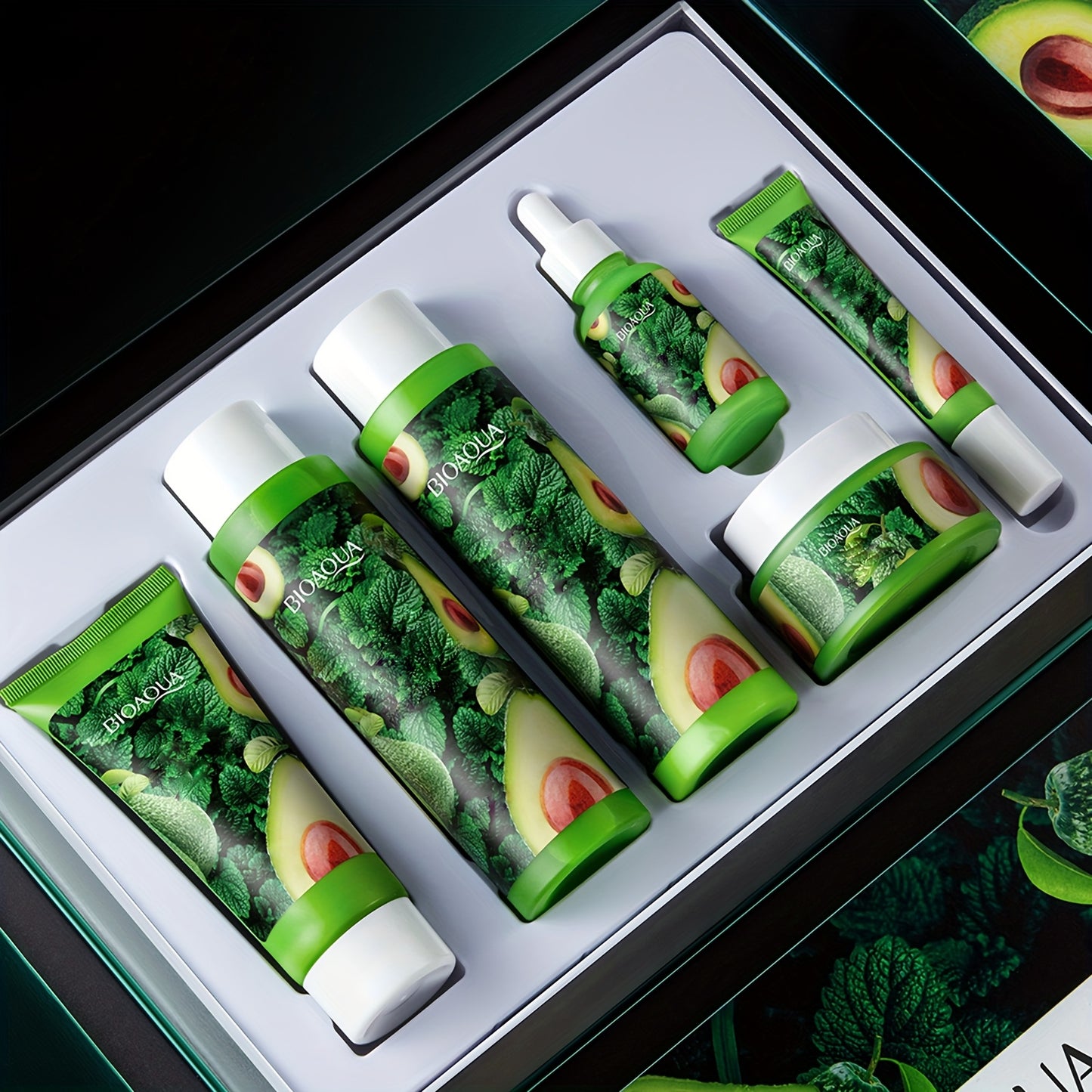 Avocado Skincare Set with Facial Cleanser and Lotion