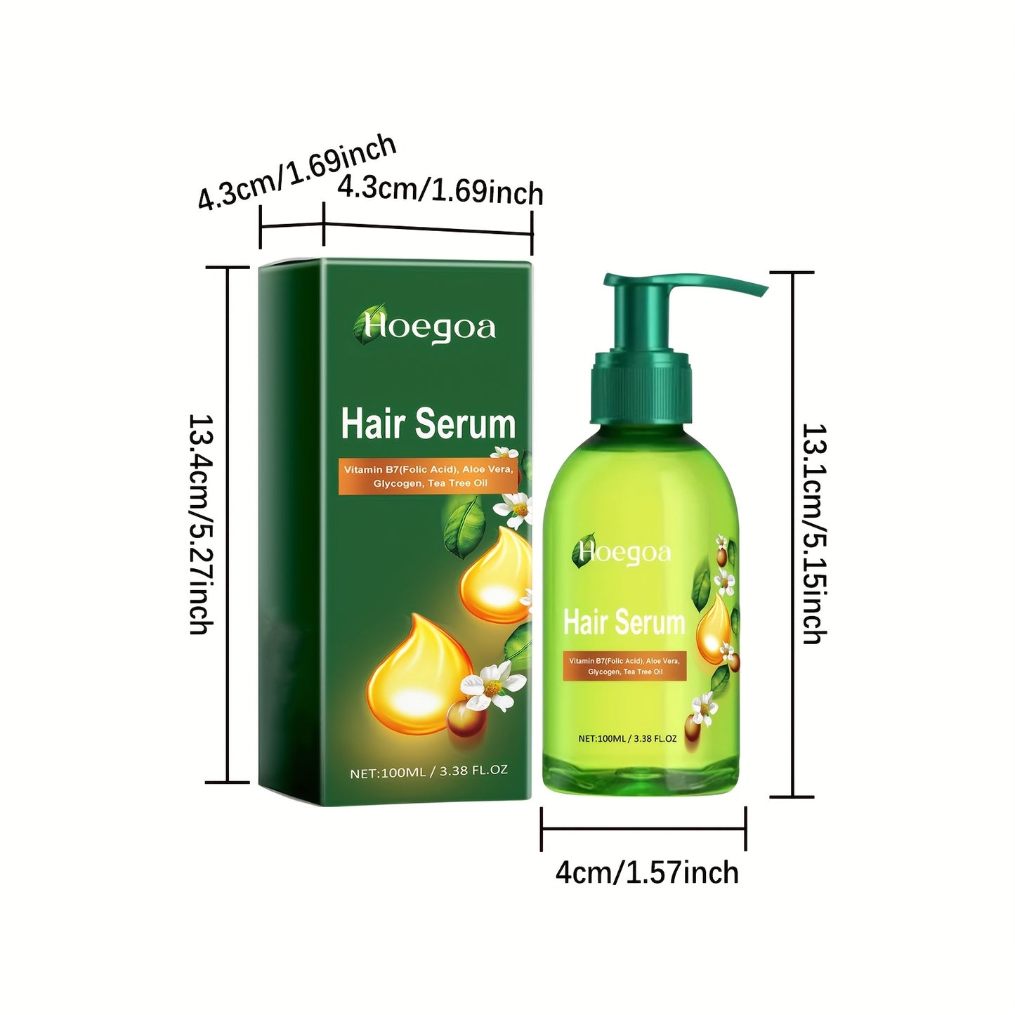 3pcs Of Tea Tree Hair Care Essential Oil, 3.51 Ounces