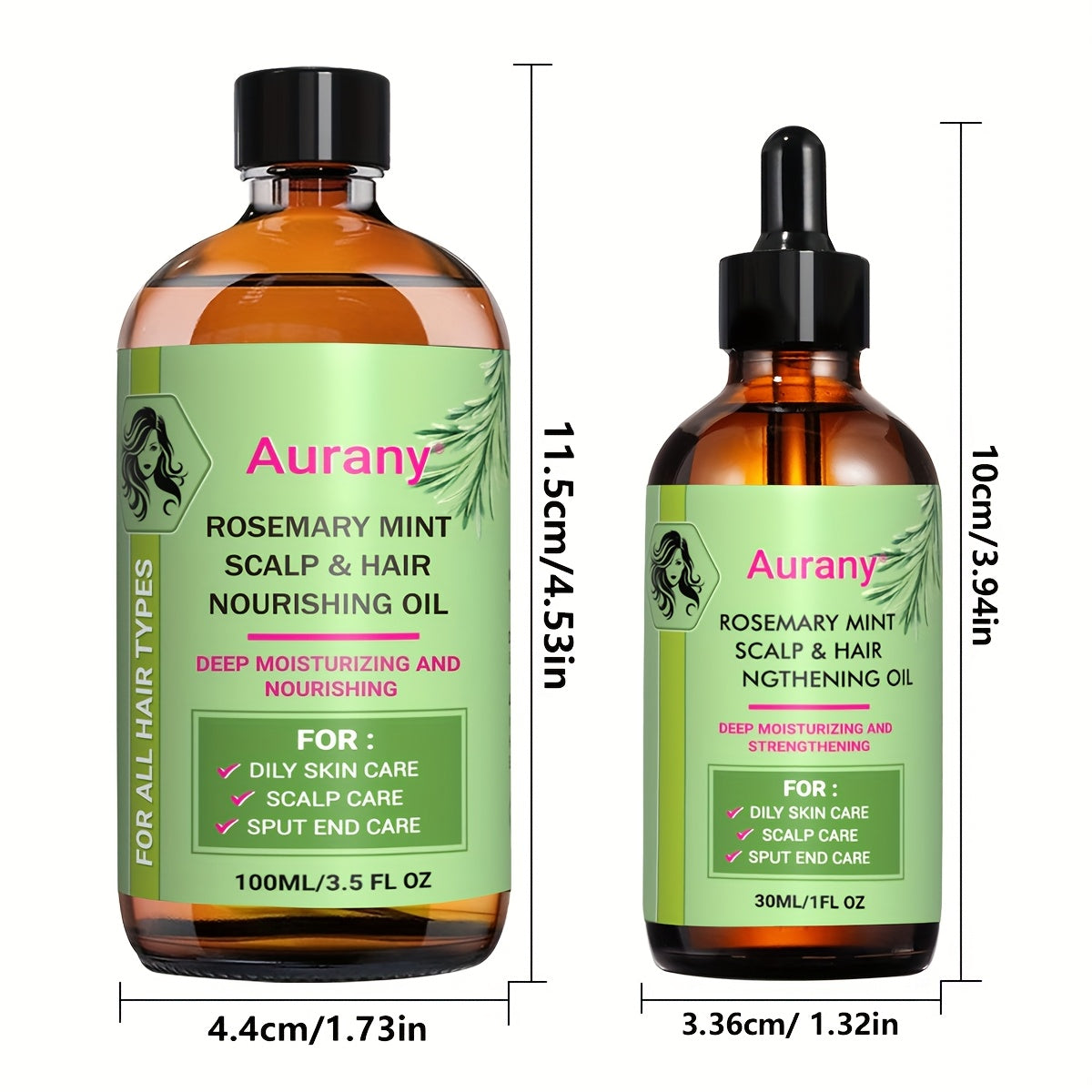 AURANY Rosemary Oil Moisturizing Essential Oil For Skin