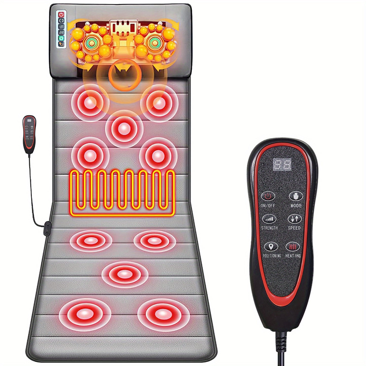 Multifunction Heating Electric Massage Mat