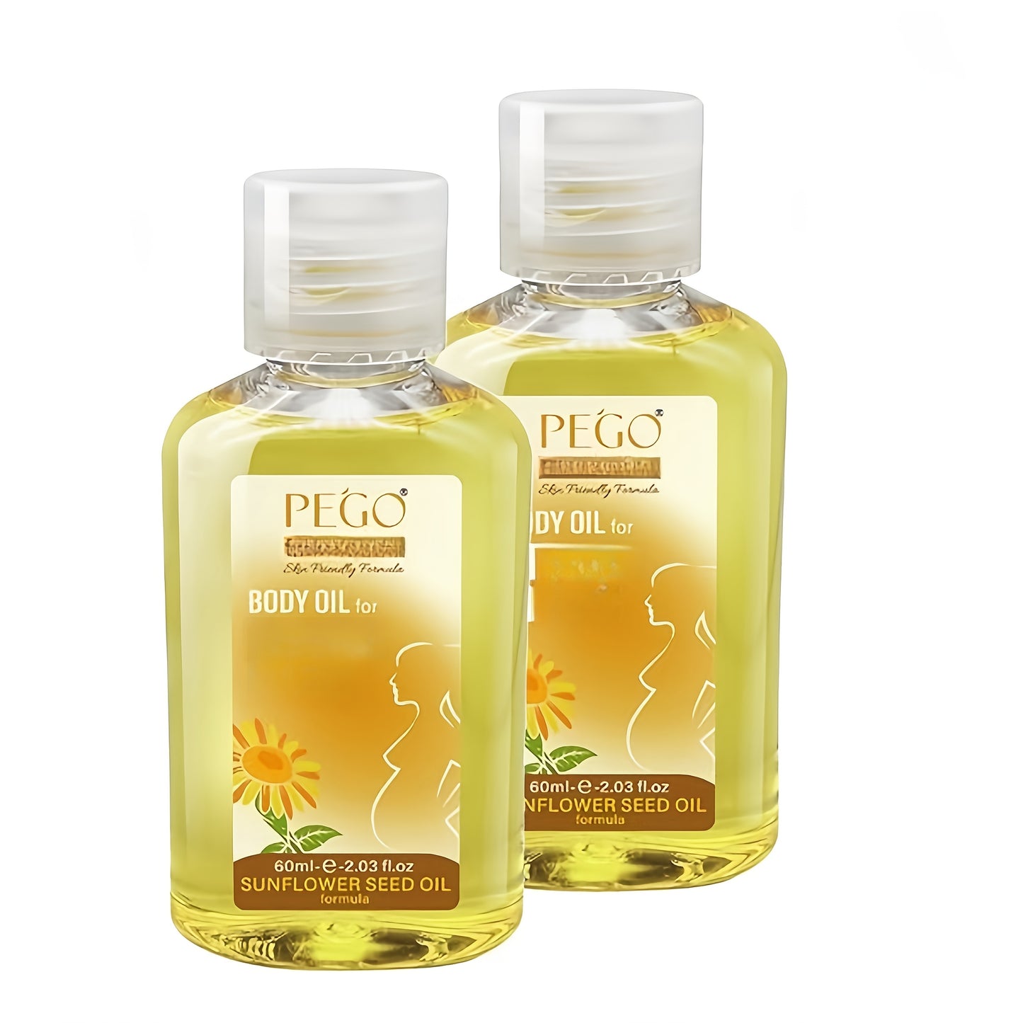 2pcs 2.03oz Olive Oil Pregnancy Belly Oil Cocoa Butter Gift