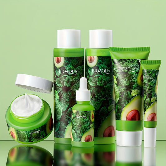 Avocado Skincare Set with Facial Cleanser and Lotion