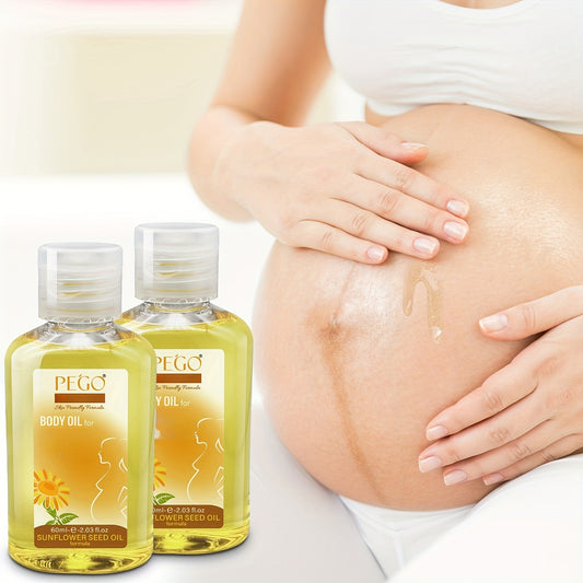 2pcs 2.03oz Olive Oil Pregnancy Belly Oil Cocoa Butter Gift