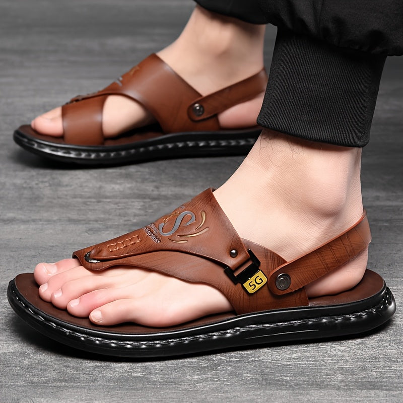 Wellness And Beauty Emporium Mens Beach Sandals Open Toe