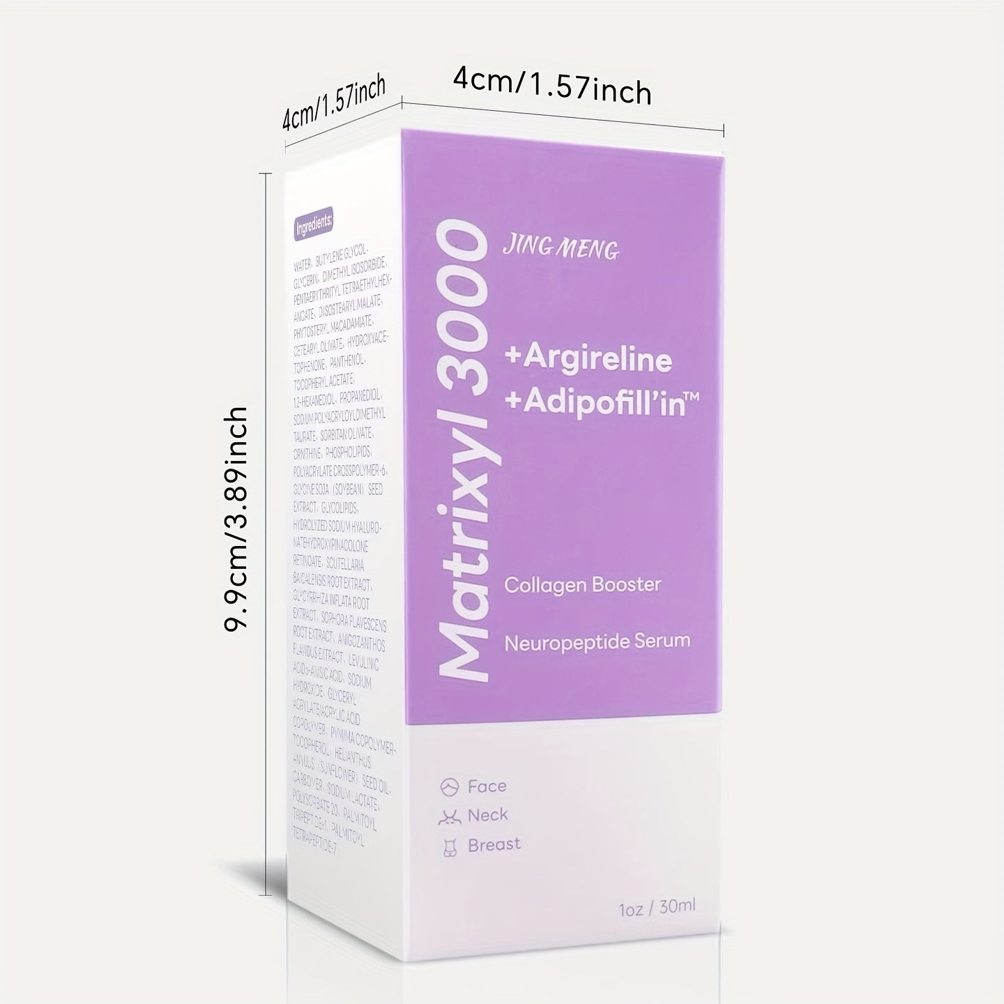 Jing Meng Matrixyl 3000 Serum Argireline Peptide Skin Firmer