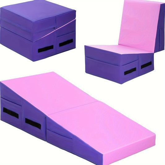 Folding Exercise Mat Incline Tumbling Mats for Home Gym