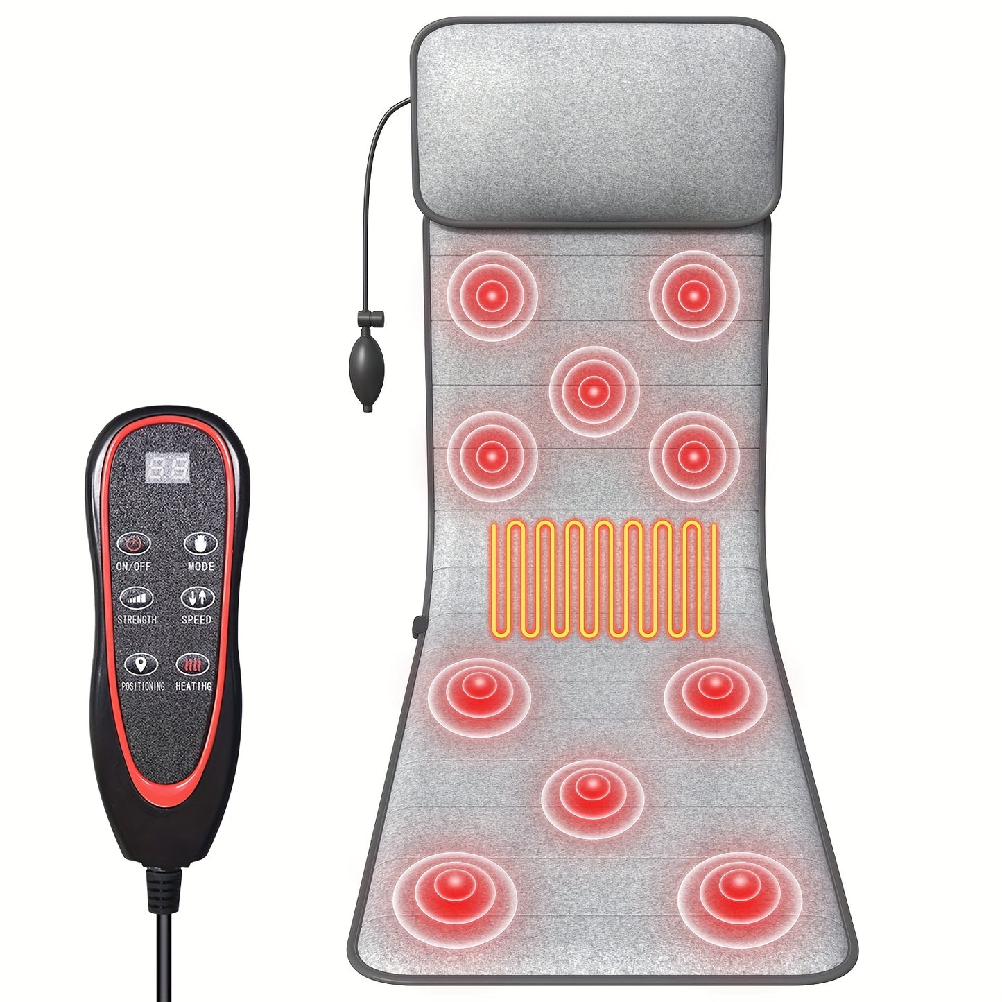 Multifunction Heating Electric Massage Mat