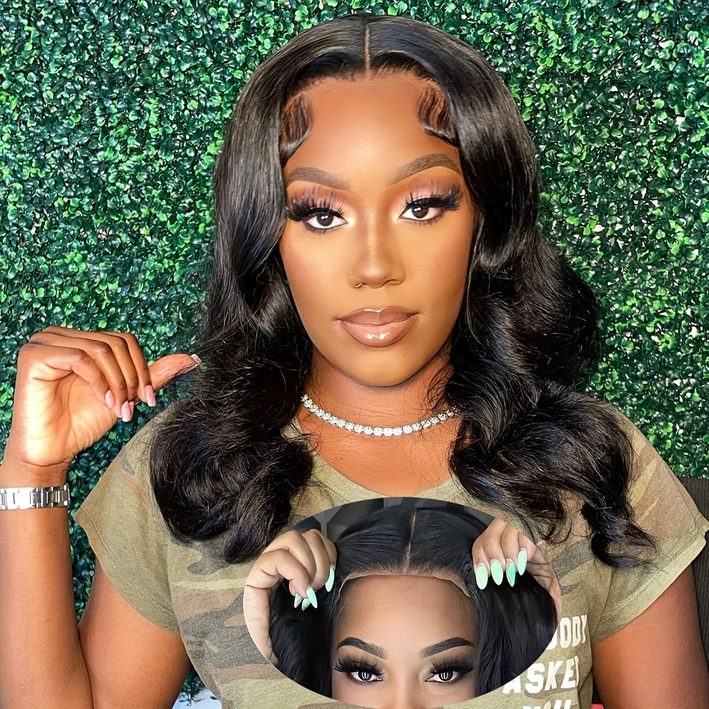 Bob Wig Human Hair 4X4 HD Lace Closure Glueless Wig 150 Density Pre Cut Body Wave Wig Put On And Go Glueless Human Hair Wigs for Women Pre Plucked 4x4 Closure Bob Wigs
