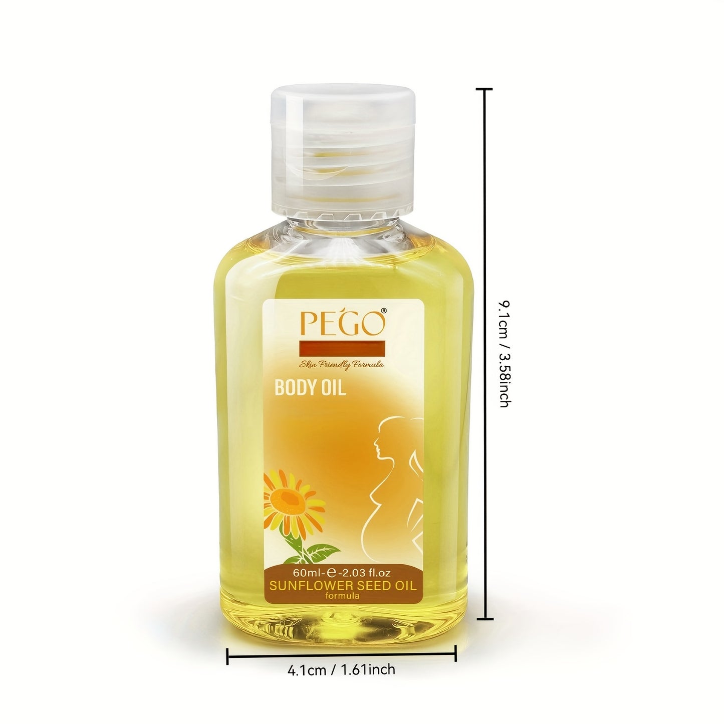 2pcs 2.03oz Olive Oil Pregnancy Belly Oil Cocoa Butter Gift