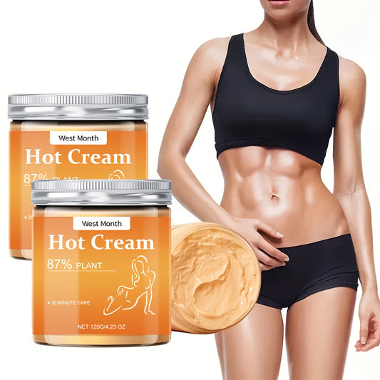 2pcs Hot Cream - 4.2oz Non-Greasy Moisturizing Firming